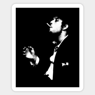 Tom Waits icon Sticker